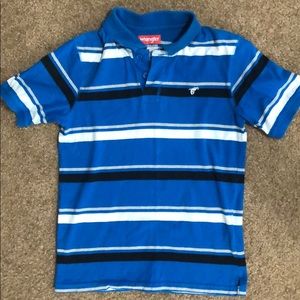 3/$25 Boys LG wrangler 10/12 polo shirt